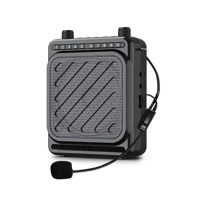SHIDU 25W Loud Sound Waistband Voice Amplifier 4500mah Battery Rechargeable  Portable PA Speaker for Musical Instrument