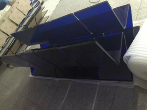 <span class=keywords><strong>Chaise</strong></span> <span class=keywords><strong>de</strong></span> table à manger <span class=keywords><strong>en</strong></span> <span class=keywords><strong>plexiglas</strong></span> Chaises Z modernes <span class=keywords><strong>en</strong></span> porte-à-faux <span class=keywords><strong>en</strong></span> acrylique Lucite bleu <span class=keywords><strong>Chaise</strong></span> <span class=keywords><strong>de</strong></span> style Z - Product Image 4