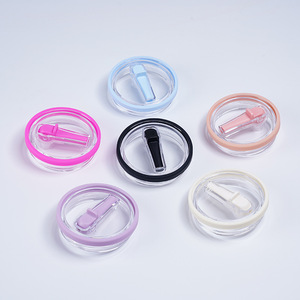 Outdoor 40oz Tumbler Replacement Flip Straw Lid Leak Proof BPA Free Camping Anti Overflow Food Grade Plastic Car Cup Accessories - Product Image 1