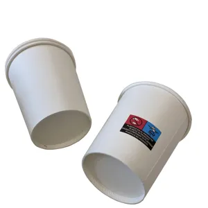 China Anhui Wholesale Printing 2.5oz-16oz Disposable Paper Cups Customized Hot Coffee Paper Cup With Lid