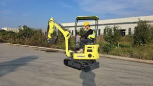 Mini Excavadora Hidráulica China, Excavadora Pequeña para Uso Agrícola - Product Image 3