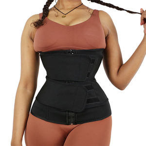 NANBIN prezzo all'ingrosso di qualità inferiore a buon mercato avvolgere vita allenatore esercizio cintura sudore etichetta privata sudore interno donne Shaper - Product Image 6