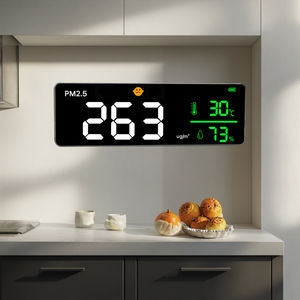 Lazer sensörü ile yüksek hassasiyetli dijital toz dedektörü Thermohygrometer CE ROHS sertifikalı partikül madde izleme - Product Image 3