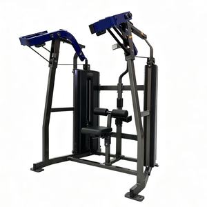 Macchina per Allenamento in Acciaio ad Alta Tensione di Grado Commerciale, con Pila di Pesi Regolabile e Traiettoria di Movimento Ultra-Fluida per la Schiena - Product Image 1
