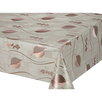 Nappes en plastique florales fantaisie de vente chaude