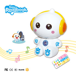 Robot chien interactif pour enfants, chiot intelligent éducatif, machine à raconter des histoires musicales, jouet éducatif pour nouveau-nés avec USB - Product Image 3