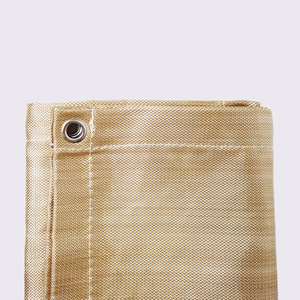 Equipo cubierto asegurado alrededor <span class=keywords><strong>de</strong></span> las áreas <span class=keywords><strong>de</strong></span> trabajo para proporcionar una protección efectiva Manta <span class=keywords><strong>de</strong></span> soldadura ignífuga desencerada Salpicaduras - Product Image 1