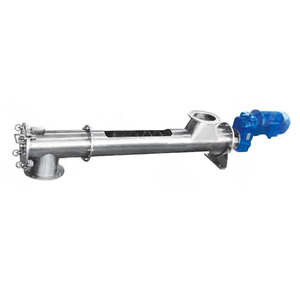 เครื่องป้อนป้อนแบบหมุนปรับแต่งได้ถูกสุขลักษณะสายพานลำเลียงแบบท่อสเตนเลสสำหรับอาหารผงซีเมนต์ - Product Image 2