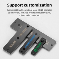 WYUAN Étiquette RFID UHF Anti-Métal 860-960MHz PCB Résistante aux Hautes Températures Réutilisable, Étiquette Rigide Industrielle pour le Suivi d'Actifs et d'Outils