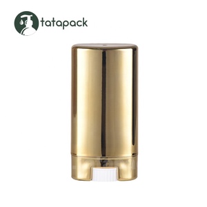 15 g15 ml di balsamo ovale vuoto per labbra tubi 0.5oz contenitore deodorante Eco Friendly contenitore Stick per un solido siero viso detergente profondo