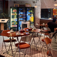 Ensemble de table et de chaises pliantes pour restaurant, meubles économiseurs d'espace pour café, restaurant de restauration rapide