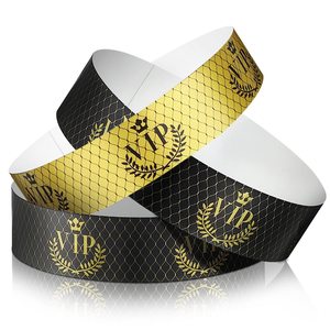 Bracelets en papier VIP imperméables pour événements, concerts, festivals, clubs - Product Image 1
