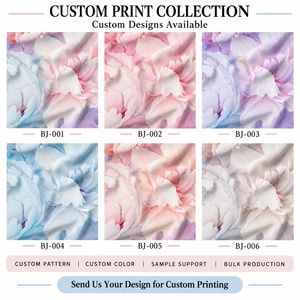 Tela de Punto de Fibra de Bambú con Impresión Digital Personalizada, Material Transpirable con Spandex para Ropa de Bebés y Niños, OEM y ODM - Product Image 6