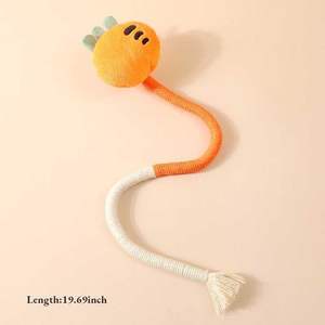 Nuevo Juguete para Gatos, Juguete de Peluche con Forma de Fruta, Cocodrilo, Ratón, Tigre, Aguacate, Juguete Interactivo para Morder y Relajarse - Product Image 2