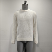 Pull en tricot bouclé de haute qualité pour homme Cedric, pull à manches longues pour l'automne et l'hiver