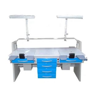 Diş laboratuar tezgahı iş istasyonu 1.75m teknisyen 2 kişi için çalışma tezgahı masa tek tezgah - Product Image 4