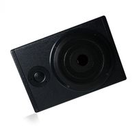 GMINJOO Subwoofer Activo Delgado de 8 Pulgadas y 200W, 4 Ohmios, para Debajo del Asiento, Bajos Profundos para Auto y Camioneta, OEM