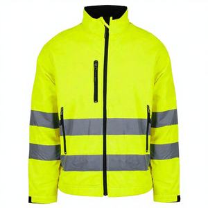 Chaqueta Impermeable Reflectante para Hombre, con Logotipo Personalizado, Lisa en la Parte Delantera, para Entregas, Deportes Tácticos, Senderismo, Trabajo, Softshell - Product Image 3