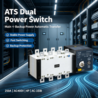 YUYE YES1-GA Commutateur de transfert automatique triphasé 4P ATS Classe PC Moteur avec courant nominal de 100A et capacité de coupure de 10kA OEM