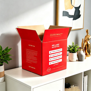 Caja de cartón corrugado personalizada OEM ODM con MOQ bajo para embalaje personalizado - Product Image 4