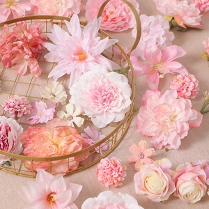 Bunga Sutra Hari Valentine 2026 untuk Kerajinan Dekorasi Pernikahan DIY, Aksesoris Rambut, Latar Belakang, Tata Letak Pemandangan, Bunga Buatan - Product Image 2