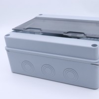 Boîtier de distribution personnalisé en ABS PC étanche IP65, disjoncteur électrique, boîtier d'instruments électroniques, équipement de service d'usine