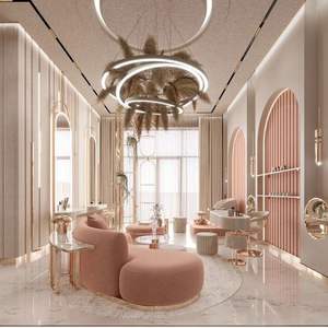 ตู้โชว์วิกสำหรับโชว์สินค้าตกแต่งร้านทำผมตู้โชว์วิกใช้ในเชิงพาณิชย์ปรับแต่งได้ - Product Image 6