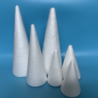 Schaumstoffkegel für Weihnachtsbäume Kinder-DIY-Formtechnik Feiertagsdekoration Polystyrol-Kegel Bessere Kreation Besserer Lebensstil