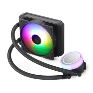 공장 가격 PC 물 냉각 액체 CPU 라디에이터 ARGB RGB 쿨러 게임 케이스 냉각 팬 120mm 라디에이터