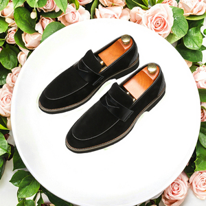 รองเท้าโลฟเฟอร์ผู้ชาย ระบายอากาศดี ใส่สบาย เหมาะกับฤดูร้อน แบบสวม ไม่มีเชือก  วัสดุ PU  สีผสม - Product Image 2