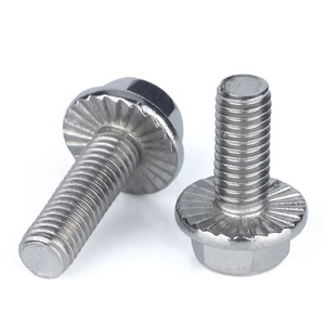 Pernos de Acero Inoxidable con Brida de 3/8'', M16 x 100, M10 x 125, Grado 316, M38, M26, Hexagonales, M8 x 2, M32, Pernos Hexagonales con Brida 5.8 - Product Image 4
