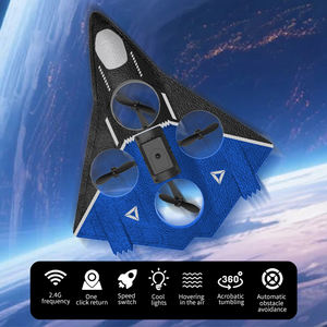 AiJH, устройство для предотвращения препятствий, радиоуправляемый самолет, удерживающий высоту 360 °, флип-самолет, перезаряжаемые батареи, летающий игрушечный реактивный радиоуправляемый самолет со светодиодными огнями - Product Image 5