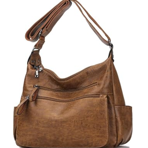 Elegant PU Women's <b>Tote</b> <b>Bag</b> <b>With</b> Zipper Closure And Multiple <b>Pockets</b> For Daily Use - Product Image 6