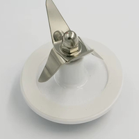Ensemble de 4 lames de rechange en acier inoxydable pour mixeur électrique domestique, avec roue motrice en caoutchouc, durable, Guangdong Foshan