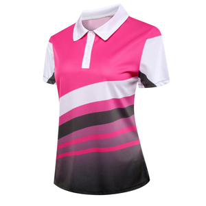 Camiseta <span class=keywords><strong>Polo</strong></span> Personalizada con Logotipo para <span class=keywords><strong>Mujer</strong></span>, Camiseta de Golf de Algodón, <span class=keywords><strong>Jersey</strong></span> Deportivo para <span class=keywords><strong>Mujer</strong></span> - Product Image 1
