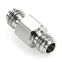 Adaptateur coaxial de précision 1,0 mm 50 Ohm DC-110 GHz en acier inoxydable, connecteur de test RF pour ondes millimétriques JJG JKG KKG SF3321-60032