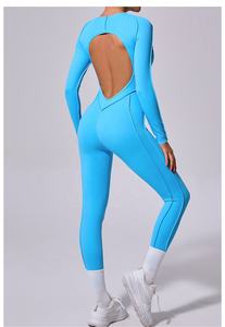 Tuta da palestra Combinaison Pour Femme cerniera <span class=keywords><strong>abbigliamento</strong></span> sportivo taglie forti <span class=keywords><strong>abbigliamento</strong></span> sportivo personalizzabile <span class=keywords><strong>abbigliamento</strong></span> sportivo tuta donna - Product Image 4