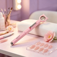 BQAN Nouveau Bâtonnet Magnétique Multifonctionnel 6-en-1 à Aimant Puissant pour Ongles, Outil Magnétique Effet Œil de Chat pour Salon de Manucure Française