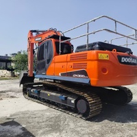 Excavator Crawler Doosan DX300LCA 30 Ton Model 2024 Jam Kerja Rendah, Excavator Hidrolik Besar, Excavator Bekas Doosan