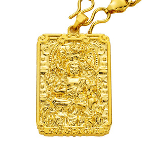<span class=keywords><strong>Collana</strong></span> con Pendente Buddha Vintage Placcato in <span class=keywords><strong>Oro</strong></span> Giallo 24k per <span class=keywords><strong>Uomo</strong></span>, con <span class=keywords><strong>Catena</strong></span> Classica alla Moda, Regalo Perfetto per Uomini e Donne - Product Image 5
