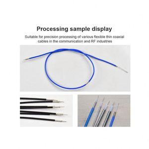 เครื่องปอกและตัดสายโคแอกเซียลสายโคแอ็กซ์เชียลแบบอัตโนมัติ - Product Image 6