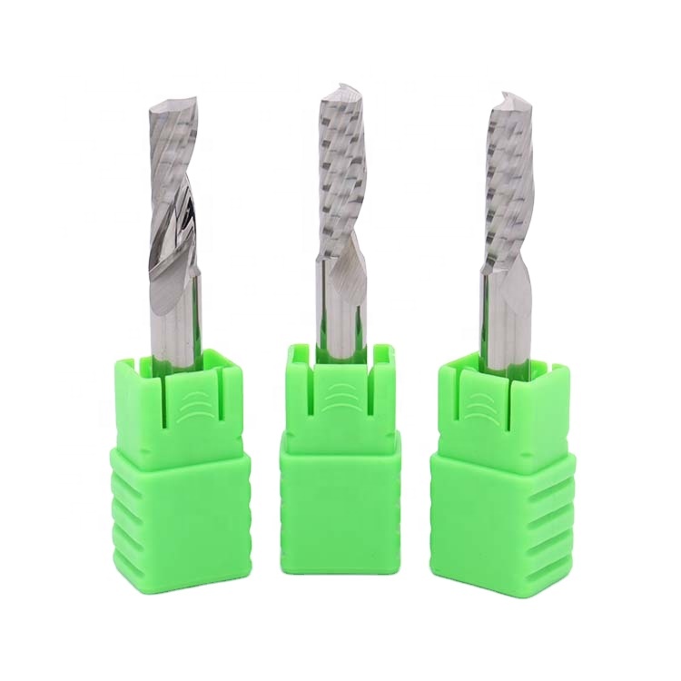 Твердосплавная фреза с ЧПУ YRN 3,175 мм, Концевая фреза с одинарной канавкой