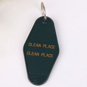 High Quality <b>Custom</b> logo Promotional Blank Plastic Motel Room Hotel <b>Keychain</b> - Product Image 5