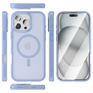 เคสโทรศัพท์มือถือสำหรับ 17 Pro Max ป้องกันการตกกระแทกแบบแม่เหล็ก ครอบคลุมเต็มรูปแบบ ให้ความรู้สึกพรีเมียม พร้อมตัวป้องกันกล้อง - Product Image 1