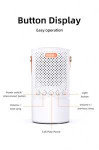 T66PRO Tentes Camping Extérieur Projecteur Lumière Nocturne avec Chargeur Sans Fil <span class=keywords><strong>Mag</strong></span> Safe Haut-parleur Éclairage Portable pour Voyages - Product Image 2