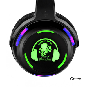 3 kênh im lặng Disco Headphone cho Đảng DJ LED ánh sáng có thu phí UHF/RF công nghệ tùy chỉnh logo không dây HiFi Tai nghe hot bán - Product Image 4