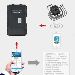 Generador Solar Portátil de Emergencia con Batería Recargable de Respaldo Lifepo4 con Certificado CE - Product Image 5