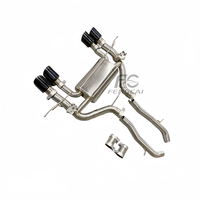 Système d'échappement Catback Valvetronic en acier inoxydable pour BMW G87 M2 S58 2023+ avec silencieux et tuyaux d'échappement arrière pour une amélioration du son