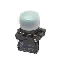 Control Remoto Industrial de Botón Pulsador de Acero Inoxidable IP65 10A 1NO para Grúas y Electrodomésticos, para un Funcionamiento Confiable