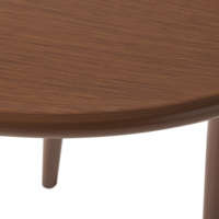 Ensemble de table et chaises en rotin style bistrot français pour l'extérieur, table en bambou pour restaurant de rue